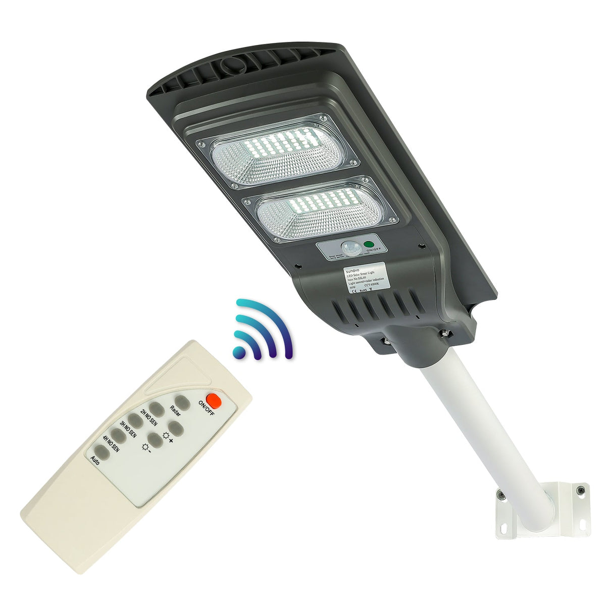 Samland 60W SOLAR PIR GARDEN LIGHT WITH MOTION SENSOR