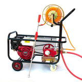 Samland 5.5HP WEED OR PEST CONTROL SPRAYING SYSTEM WITH PISTON PUMP 50M SPRAYER HOSE REEL