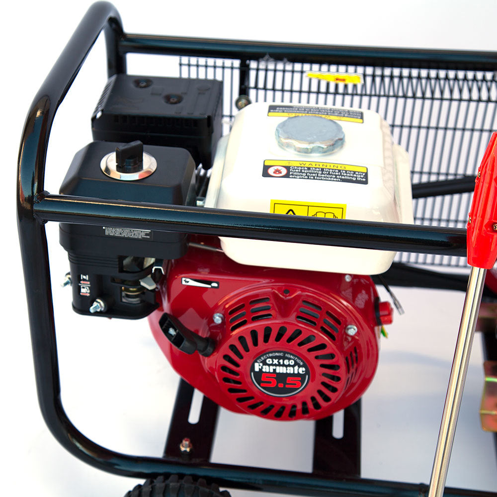 Samland 5.5HP WEED OR PEST CONTROL SPRAYING SYSTEM WITH PISTON PUMP 50M SPRAYER HOSE REEL