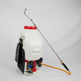 Samland 25L PETROL KNAPSACK BACKPACK WEED SPRAYER GARDEN CHEMICAL SPRAY PEST CONTROL - Top-Down View