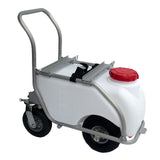 Samland 50L SPRAYER KIT WITH ALUMINIUM TROLLEY FOR WEED SPRAY OR PEST CONTROL - Side View