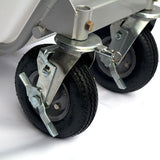 Samland 50L SPRAYER KIT WITH ALUMINIUM TROLLEY FOR WEED SPRAY OR PEST CONTROL - Top-Down View