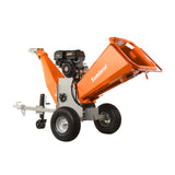 Samland 15hp Loncin Gasoline Engine Powered Tree Branch Wood Chipper Shredder (WC420) - Front View