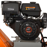 Samland 15hp Loncin Gasoline Engine Powered Tree Branch Wood Chipper Shredder (WC420) - 45-Degree Angle