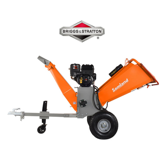 Samland 13.5hp B&S Gasoline Engine Tree Branch Wood Chipper Shredder (WC420BS)