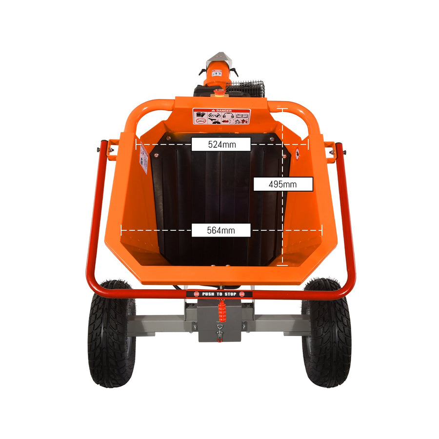 Samland 13.5hp B&S Gasoline Engine Tree Branch Wood Chipper Shredder (WC420BS)