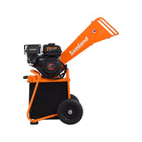 Samland WC50 Mini Wood Chipper, Loncin 6.5 HP Engine - Side View