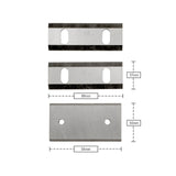 Samland Blade Set for MINI Wood Chipper [Model: WC50/WC50BS] - Top-Down View