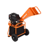 Samland WC50BS Mini Wood Chipper, Briggs & Stratton 6.5 HP Engine - Front View