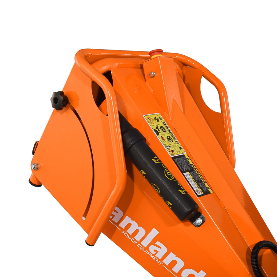 Samland WC65 Professional Wood Chipper, Loncin 6.5 HP Engine with Towing Bar