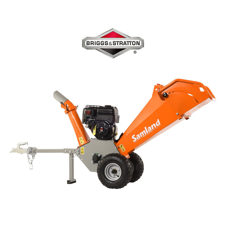 Samland WC65BS Wood Chipper Briggs & Stratton 6.5 HP Engine with Towing Bar