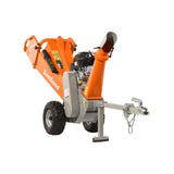 Samland WC65BS Wood Chipper Briggs & Stratton 6.5 HP Engine with Towing Bar - Front View