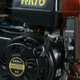 Samland Tow Behind 15HP Wood Chipper 120MM Disc Chipping - Top-Down View