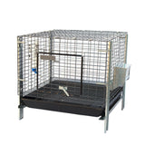 Samland Stackable Rabbit Cage with Feeder Water Bottle