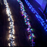 Samland LED Firecracker Effect Fairy Icicle Chaser Light for Christmas Decoration in Multi