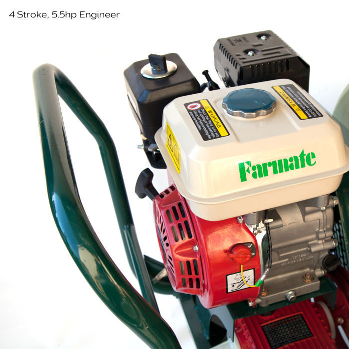 Samland 5.5HP POWER SPRAYER FOR FARM WEED OR PEST CONTROL FIELD SPRAY 120L TANK TRAILER