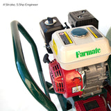 Samland 5.5HP POWER SPRAYER FOR FARM WEED OR PEST CONTROL FIELD SPRAY 120L TANK TRAILER - Top-Down View