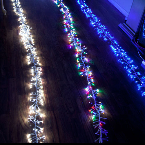 Samland LED  Fairy Icicle Chaser Light with Firecracker Effect for Christmas Decoration