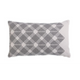 Valence Cotton Grey Cushion by Bedding House