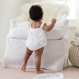 Lovely Mini Hearts Romper by Aden and Anais - Front View