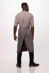 Brio Chef Mushroom Bib Apron by Chef Works - Front View