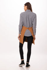 Rockford Nutmeg Half Bistro Apron by Chef Works - Front View