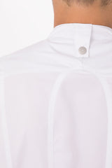 Bristol Signature Men's Series White 3XL Chef Jacket by Chef Works - Close-Up Angle