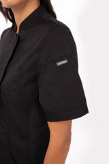 Roxby Women's Black M Chef Jacket by Chef Works