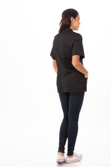 Roxby Women's Black S Chef Jacket by Chef Works - Side View