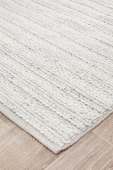 Harvest 801 Ivory Rug by Rug Culture -400X300CM - RECTANGLE - Side View