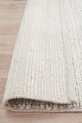 Harvest 801 Ivory Rug by Rug Culture -400X300CM - RECTANGLE - Close-Up Angle