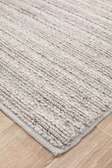 Harvest 801 Silver Rug by Rug Culture -400X300CM - RECTANGLE - Side View