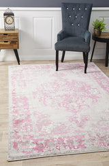 Alexa Transitional Rug Grey Fuchsia by Rug Culture - 330X240CM