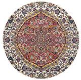 Museum 867 Multi Round by Rug Culture-200X200CM - ROUND