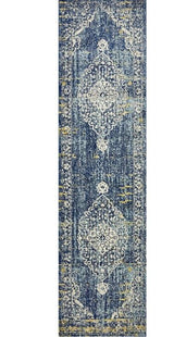 Museum 869 Navy Runner by Rug Culture-300X80CM - RUNNER