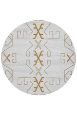 Paradise Round Cala Gold by Rug Culture - 200X200CM - ROUND