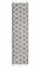 Saffron 22 Silver Runner By Rug Culture - 400X80CM RUNNER