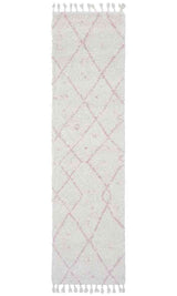 Saffron 44 Pink Runner by Rug Culture - 200X80CM - RUNNER