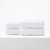 Brentwood 650 GSM Low Twist 4 Pack Bright Bath Sheet by Renee Taylor