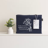 Bamboo Cotton 500 Thread Count Indigo Combo Set by Park Avenue Double