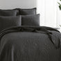 Asher Jacquard Coverlet Grey Set by Renee Taylor Single/Double