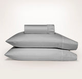 Ddecor Home 1500 Thread count Premium Cotton Blend Silver King Combo Set by Ddecor Home - Front View