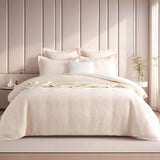 Bella Blush Jacquard Super King Quilt Cover Set by Renee Taylor