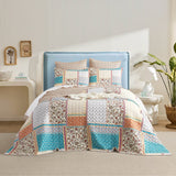 Amber Quilted Reversible Single/Double Coverlet Set by Renee Taylor