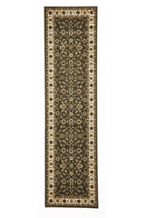 Sydney 1 Green Ivory Runner by Rug Culture - 400X80CM - RUNNER