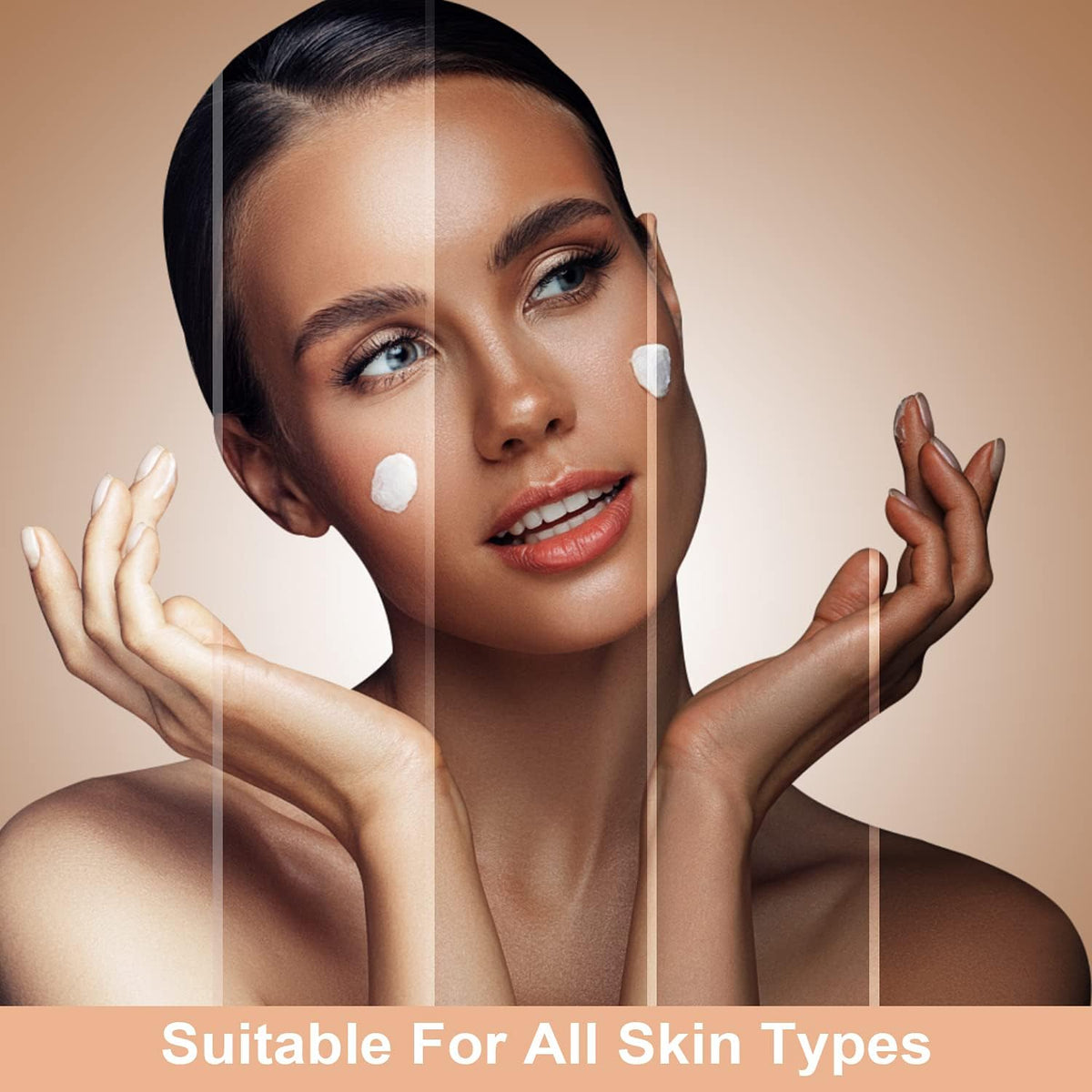 ReviGLam TLM Colour Changing Liquid Foundation Hides Wrinkles & Lines, BB Cream Makeup Base Concealer Cover Moisturizing Fluid for all Skin Tone SPF15, Pack of 1