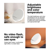 Mood lighting,Support Different Levels of White Light and Color Light,WiFi APP,Wireless Charging,Phone Holder - Rear View