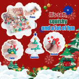 Blind Box Calendar Boxes For 2025, 24 Days Countdown Calendar Boxes, Diy Advent Calendar Boxes to Fill Gift for Adults And Kids Christmas Gift Box for Women - Front View