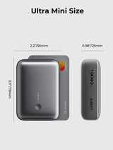 AUKEY Spark Mini 10000 Compact Fast Charging Power Bank (PB-Y55) - Front View