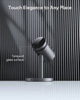 Aukey MagFusion 3-in-1 Pro Qi2 Magnetic Fast Wireless Charging Station with Active Cooling (LC-MC311A) - Low Angle